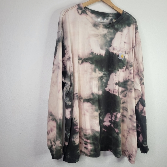 Carhartt long sleeve bleach dye shirt - Picture 2 of 10